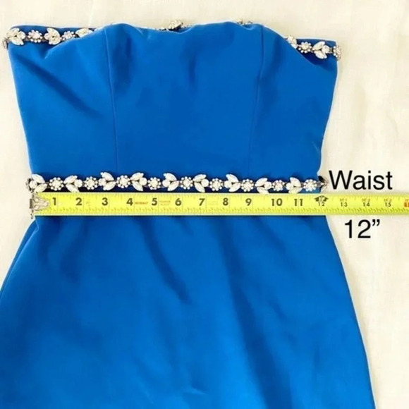 NBD Nancy Drew Mini Dress Crystal embellished - Picture 5 of 16